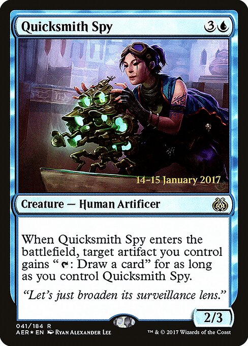 Quicksmith Spy (PAER 41s) [Aether Revolt Promos]