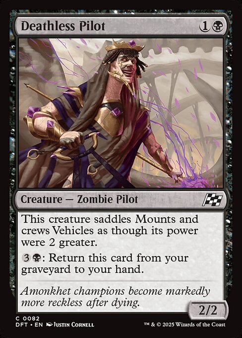 Deathless Pilot (DFT 82) [Aetherdrift]