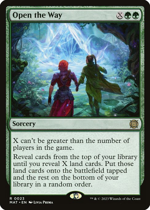 Open the Way (MAT 23) [March of the Machine: The Aftermath]