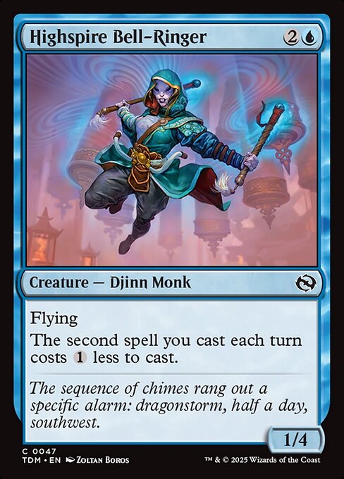 Highspire Bell-Ringer (TDM 47) [Tarkir: Dragonstorm]