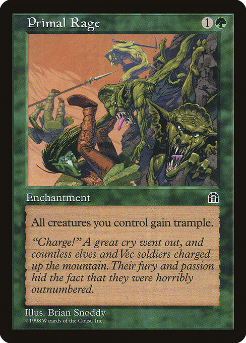 Primal Rage (STH 112) [Stronghold]