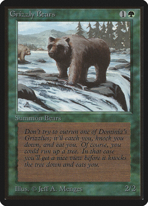 Grizzly Bears (LEB 200) [Limited Edition Beta]
