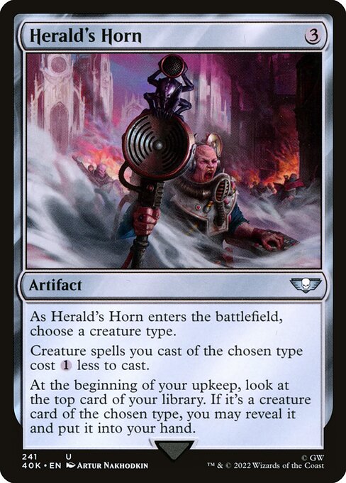 Herald's Horn (40K 241) [Warhammer 40,000 Commander]