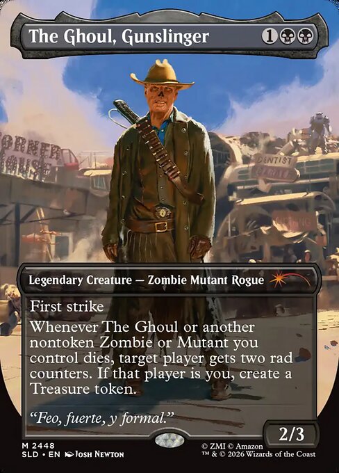 The Ghoul, Gunslinger (Borderless · Full Art) (SLD 2448) [Secret Lair Drop]