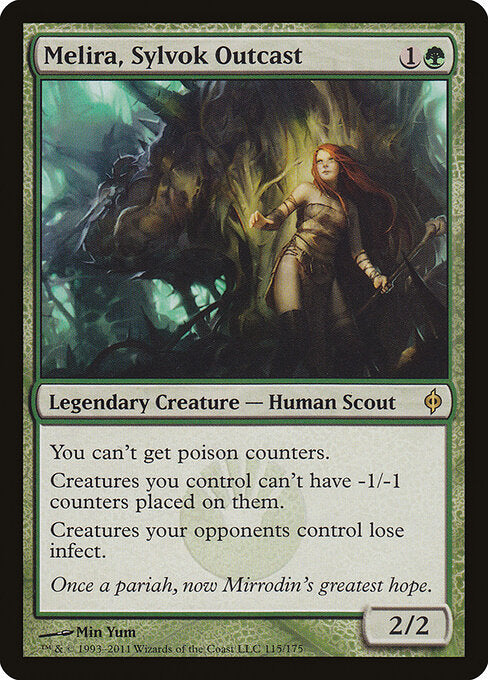 Melira, Sylvok Outcast (NPH 115) [New Phyrexia]