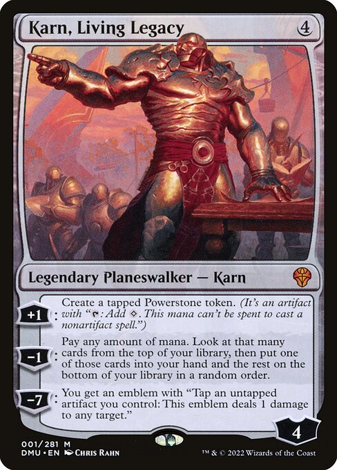 Karn, Living Legacy (DMU 1) [Dominaria United]