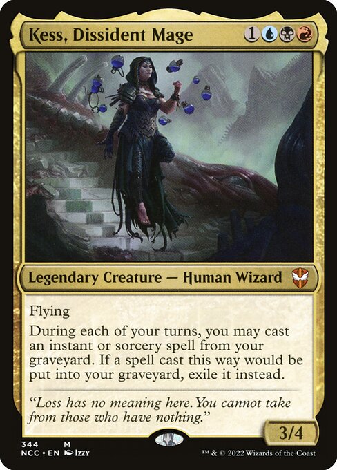 Kess, Dissident Mage (NCC 344) [New Capenna Commander]