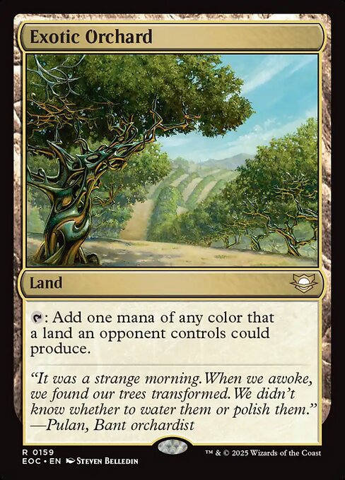 Exotic Orchard (EOC 159) [Edge of Eternities Commander]