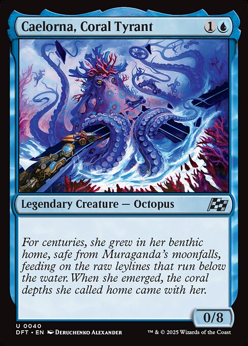 Caelorna, Coral Tyrant (DFT 40) [Aetherdrift]