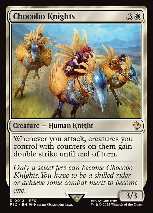 Chocobo Knights (FIC 12) [Final Fantasy Commander]