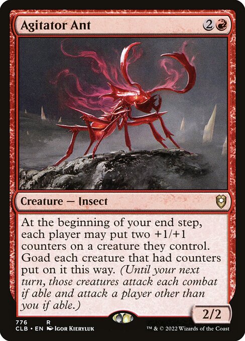 Agitator Ant (CLB 776) [Commander Legends: Battle for Baldur's Gate]