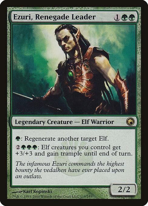 Ezuri, Renegade Leader (SOM 119) [Scars of Mirrodin]