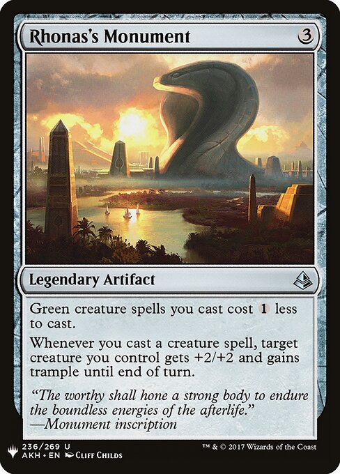 Rhonas's Monument (PLST AKH-236) [The List]
