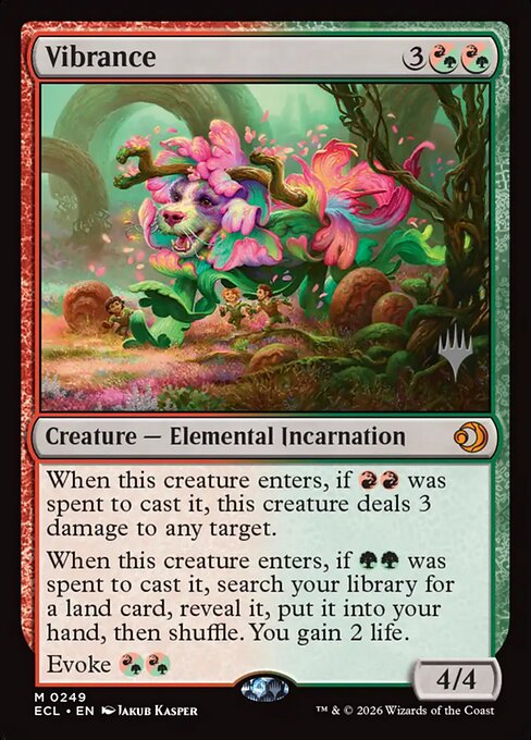 Vibrance (PECL 249p) [Lorwyn Eclipsed Promos]