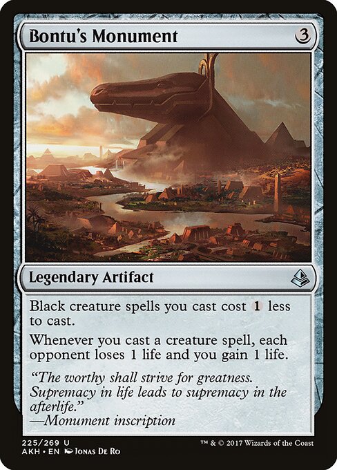 Bontu's Monument (AKH 225) [Amonkhet]