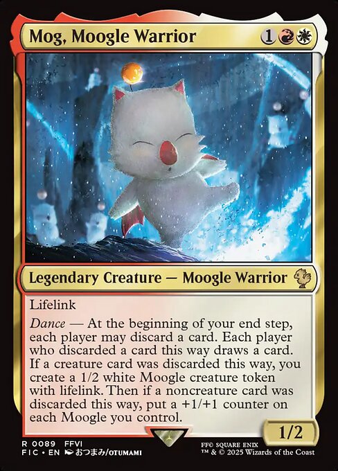 Mog, Moogle Warrior (FIC 89) [Final Fantasy Commander]