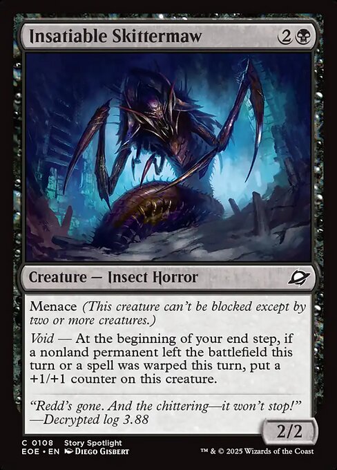 Insatiable Skittermaw (EOE 108) [Edge of Eternities]