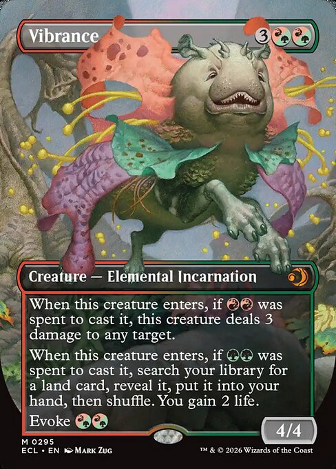 Vibrance (ECL 295) [Lorwyn Eclipsed]