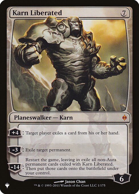Karn Liberated (PLST NPH-1) [The List]