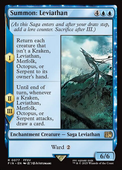 Summon: Leviathan (FIN 77) [Final Fantasy]