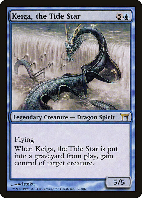 Keiga, the Tide Star (CHK 72) [Champions of Kamigawa]