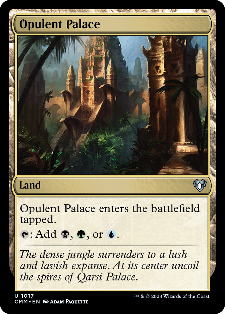 Opulent Palace [Commander Masters]