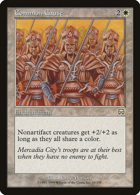 Common Cause (MMQ 13) [Mercadian Masques]