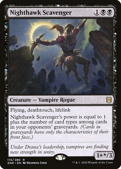 Nighthawk Scavenger (ZNR 115) [Zendikar Rising]