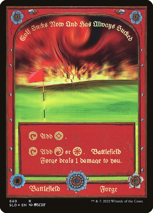 Battlefield Forge (Full Art) (SLD 669) [Secret Lair Drop]