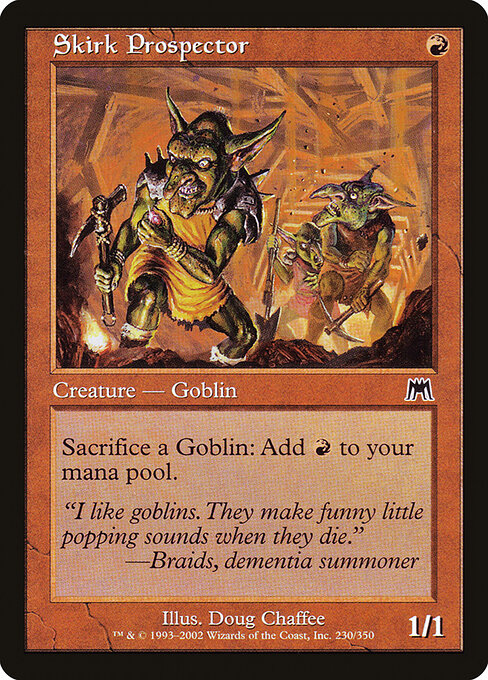 Skirk Prospector (ONS 230) [Onslaught]