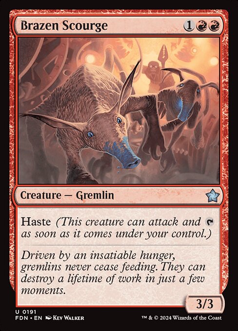Brazen Scourge (FDN 191) [Foundations]