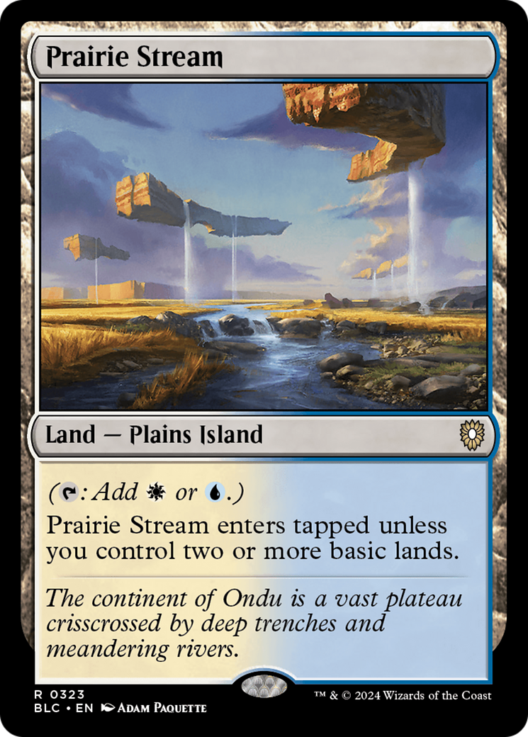 Prairie Stream [Bloomburrow Commander]