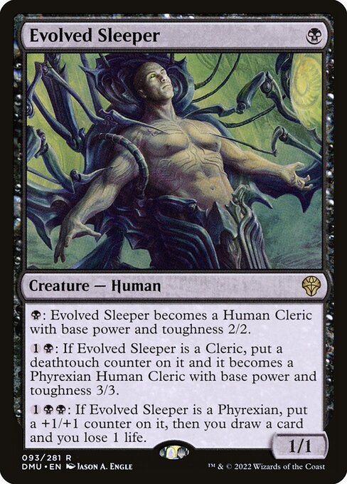 Evolved Sleeper (DMU 93) [Dominaria United]