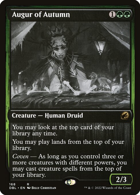 Augur of Autumn (DBL 168) [Innistrad: Double Feature]
