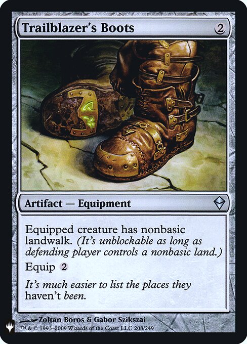 Trailblazer's Boots (PLST ZEN-208) [The List]