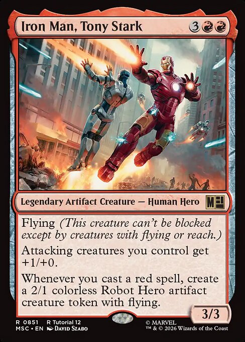Iron Man, Tony Stark (MSC 851) [Marvel Super Heroes Commander]