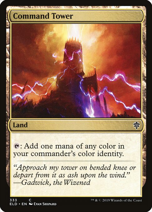 Command Tower (ELD 333) [Throne of Eldraine]