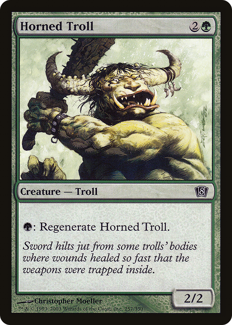 Horned Troll [Eighth Edition]