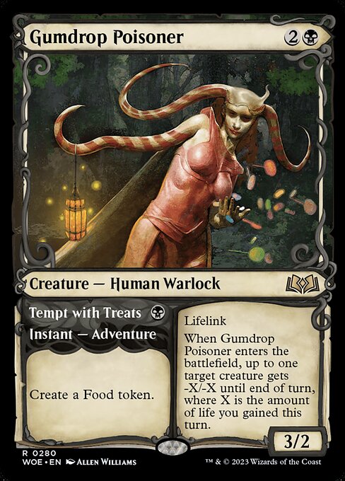 Gumdrop Poisoner // Tempt with Treats (WOE 280) [Wilds of Eldraine]