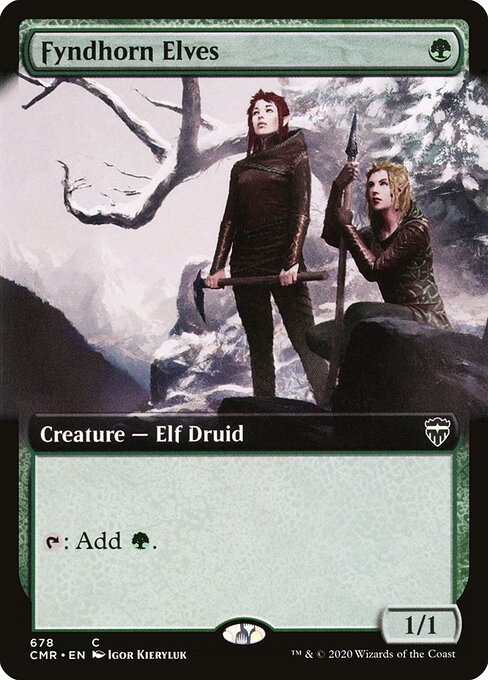 Fyndhorn Elves (CMR 678) [Commander Legends]