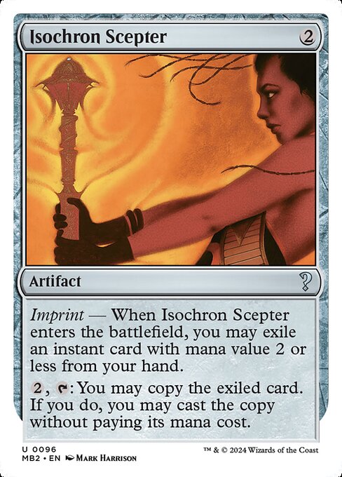 Isochron Scepter (MB2 96) [Mystery Booster 2]