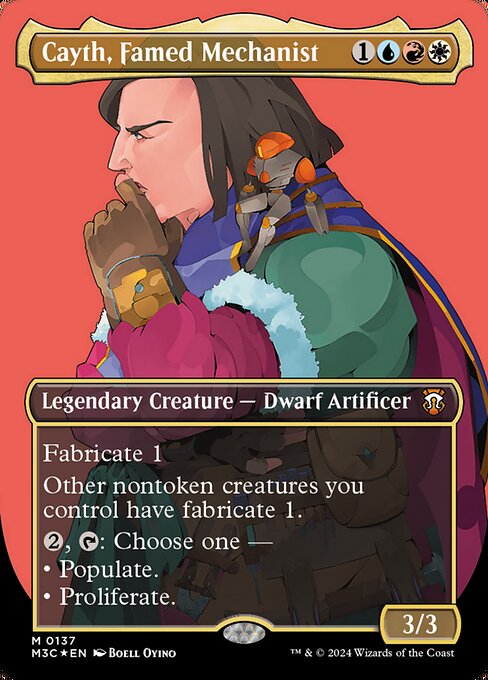 Cayth, Famed Mechanist (M3C 137) [Modern Horizons 3 Commander]