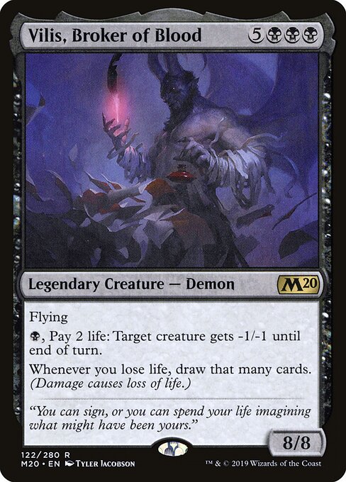 Vilis, Broker of Blood (M20 122) [Core Set 2020]
