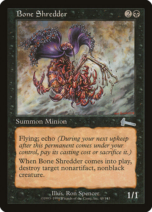 Bone Shredder (ULG 49) [Urza's Legacy]
