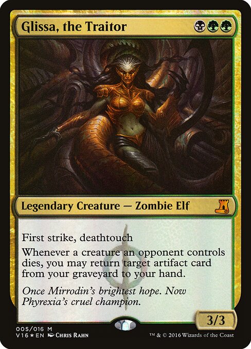 Glissa, the Traitor (V16 5) [From the Vault: Lore]