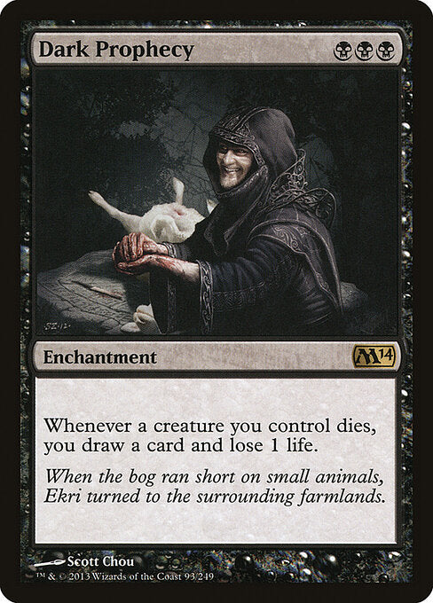 Dark Prophecy (M14 93) [Magic 2014]