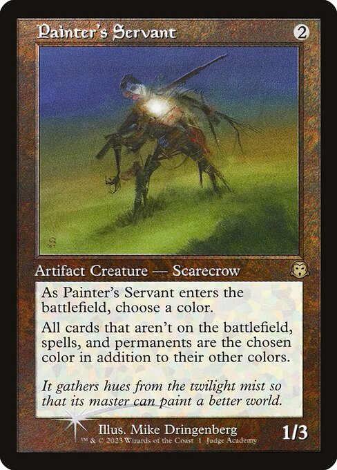 Painter's Servant (P23 1) [Judge Gift Cards 2023]