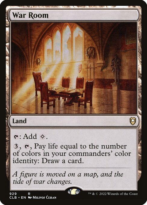 War Room (CLB 929) [Commander Legends: Battle for Baldur's Gate]