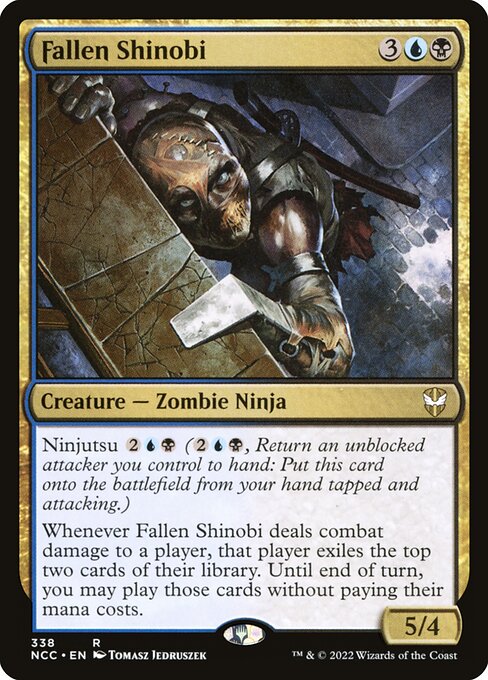 Fallen Shinobi (NCC 338) [New Capenna Commander]