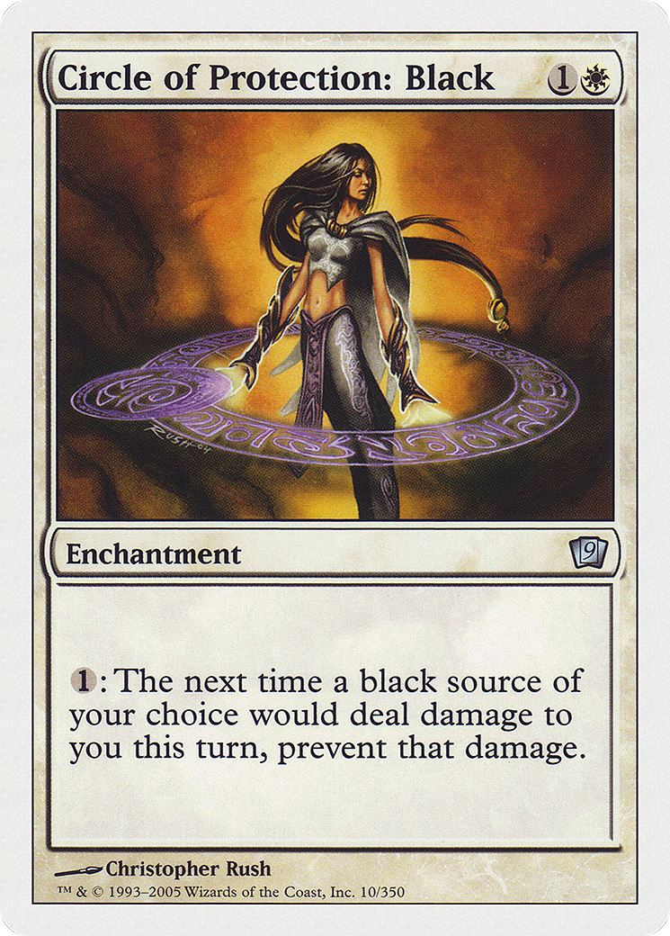 Circle of Protection: Black [Ninth Edition]